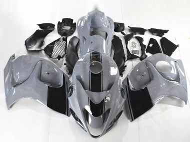 Custom 2008-2020 Nardo Grey Black Suzuki GSXR 1300 Hayabusa Motorcycle Fairings UK