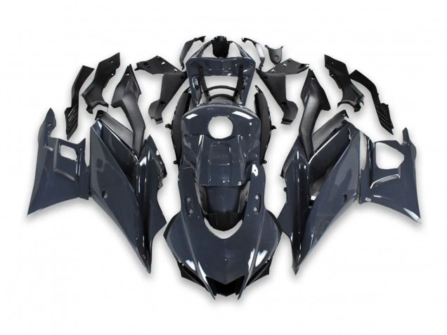 2019-2021 Yamaha YZF R3/R25 Motorcycle Fairings - Dark Grey Black UK