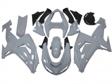 Custom 2006-2007 Kawasaki ZX10R Motorcycle Fairings - Nardo Grey UK
