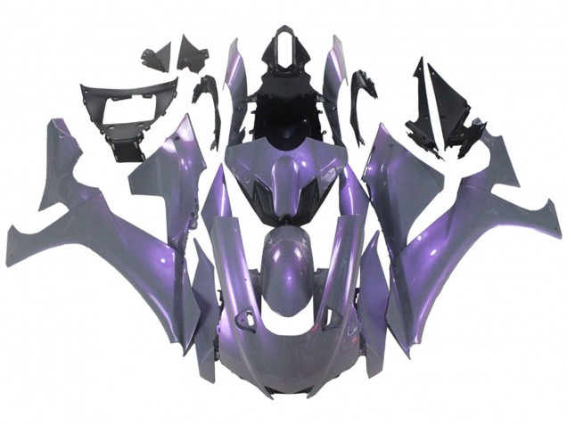 2020-2025 Yamaha YZF 1000 R1 Motorcycle Fairings - Chameleon Grey Dazz Pearl Purple UK