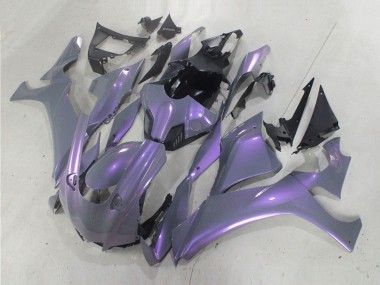 Custom 2021-2024 Yamaha YZF R7 Motorcycle Fairings - Chameleon Grey Dazz Pearl Purple UK