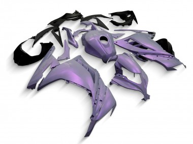 Custom 2013-2024 Kawasaki EX300 Motorcycle Fairings - Chameleon Grey Dazz Pearl Purple UK