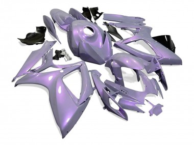 Custom 2006-2007 Suzuki GSXR 600 / GSXR 750 Motorcycle Fairings - Chameleon Grey Dazz Pearl Purple UK