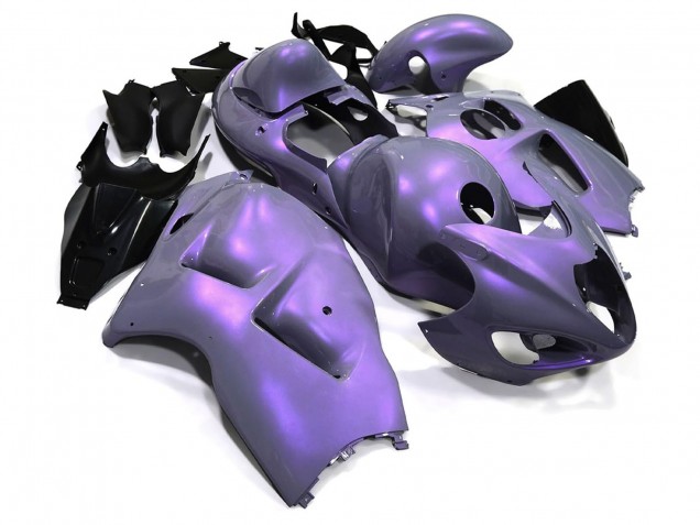 1996-2007 Suzuki GSXR 1300 Hayabusa Motorcycle Fairings - Chameleon Grey Dazz Pearl Purple UK