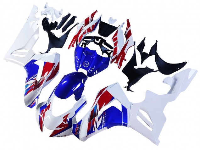 2020-2023 Honda CBR1000RR-R Motorcycle Fairings - White Red Blue UK