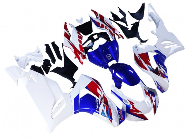 2020-2023 Honda CBR1000RR-R Motorcycle Fairings - White Red Blue UK