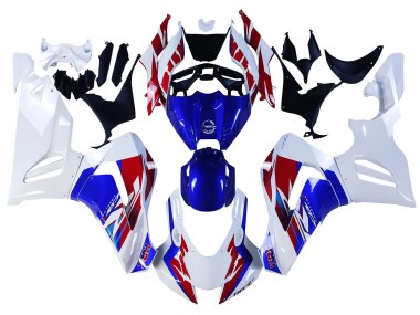 Custom 2020-2023 Honda CBR1000RR-R Motorcycle Fairings - White Red Blue UK