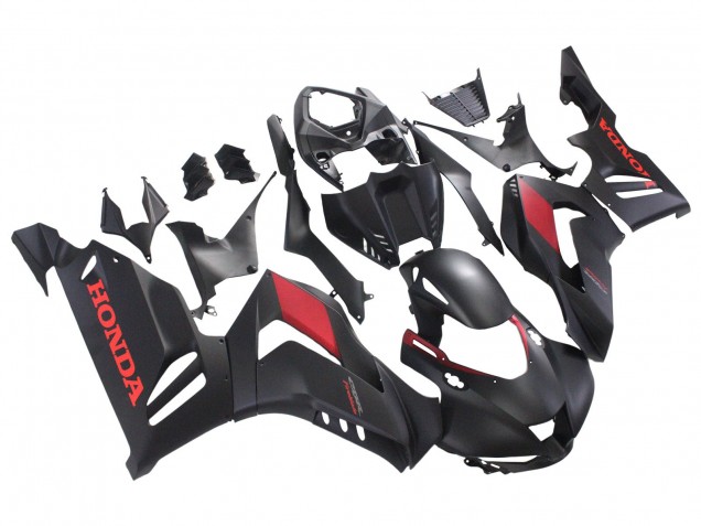 2020-2023 Honda CBR1000RR-R Motorcycle Fairings - Matte Black Red UK