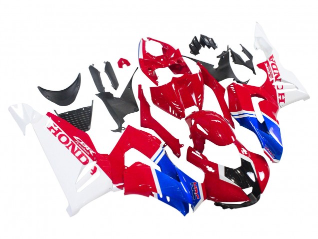 2020-2023 Honda CBR1000RR-R Motorcycle Fairings Kits - White Red Blue HRC UK