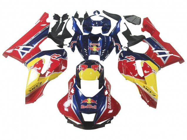 2020-2023 Honda CBR1000RR-R Motorcycle Fairings - Blue Yellow Red Bull UK