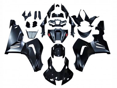 Custom 2020-2023 Honda CBR1000RR-R Motorcycle Fairing - Glossy Black Matte Black UK