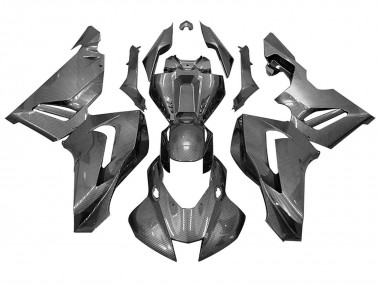Custom 2020-2023 Honda CBR1000RR-R Motorcycle Fairings - Black Carbon Fiber UK