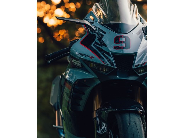 2020-2023 Honda CBR1000RR-R Motorcycle Fairings - Nardo Grey Glossy Black HRC 9 UK