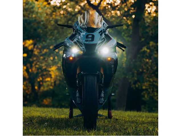 2020-2023 Honda CBR1000RR-R Motorcycle Fairings - Nardo Grey Glossy Black HRC 9 UK