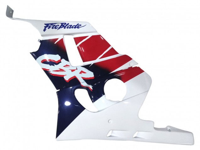 1990-1999 Honda CBR400RR NC29 Motorcycle Fairings - White Red Dark Blue Fireblade UK