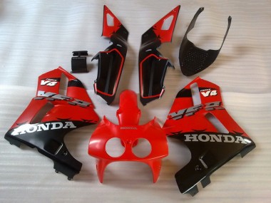 Custom 1988-1992 Honda VFR400R NC30 Motorcycle Fairings - Red Black UK