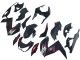 2015-2016 Kawasaki Z250/Z300 Motorcycle Fairings - Glossy Black Red Silver UK