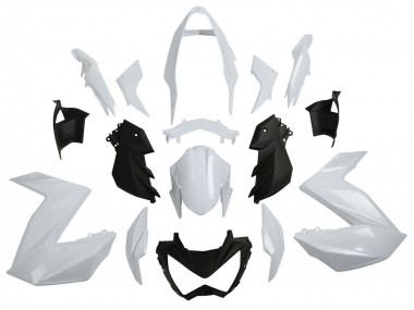 Custom 2015-2016 Kawasaki Z250/Z300 Motorcycle Fairings - Unpainted UK