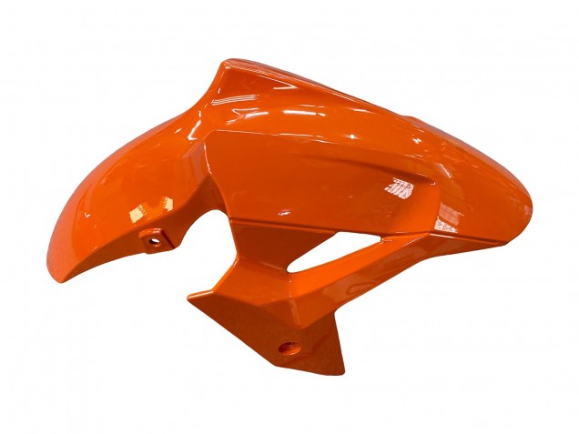 2018-2024 Kawasaki Z400 Motorcycle Fairings - Orange Glossy Black UK