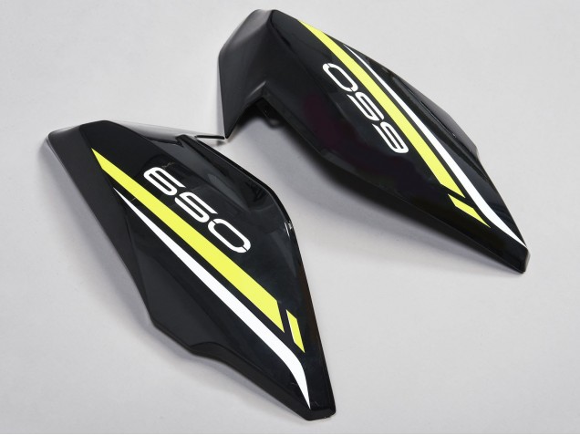 2017-2019 Kawasaki Ninja Z650 Motorcycle Fairings - Black White Yellow UK