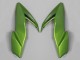 2017-2019 Kawasaki Ninja Z650 Motorcycle Fairings - Black Green Silver UK