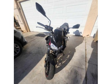 Custom 2020-2023 Kawasaki Ninja Z650 Motorcycle Fairings - Black Red UK