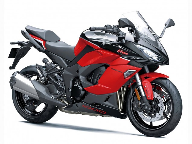 2020-2025 Kawasaki Z1000SX Motorcycle Fairings - Black Red Ninja UK
