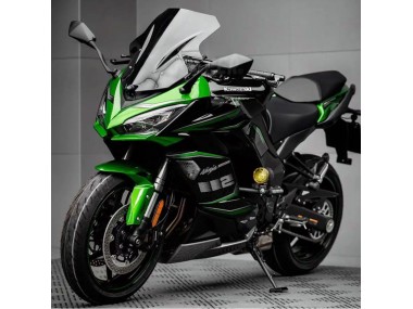 Custom 2020-2025 Kawasaki Z1000SX Motorcycle Fairing - Black Green Ninja UK