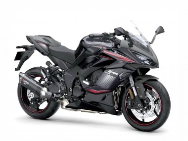 Custom 2020-2025 Kawasaki Z1000SX Motorcycle Fairings - Black Silver Ninja UK