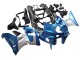 1993-2007 Kawasaki ZZR400 Motorcycle Fairings - Blue Silver Black UK