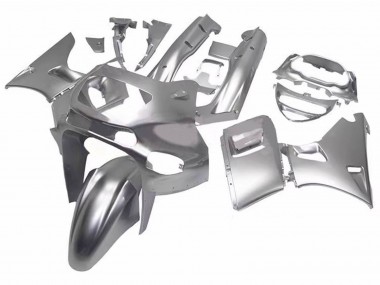 Custom 1993-2007 Kawasaki ZZR400 Motorcycle Fairings - Silver UK