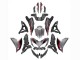 2021-2024 Kawasaki Versys 650 Motorcycle Fairings - Grey Red Black UK