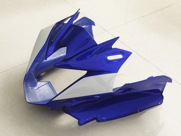 2009-2015 Yamaha FZ6R Motorcycle Fairing - Blue White UK