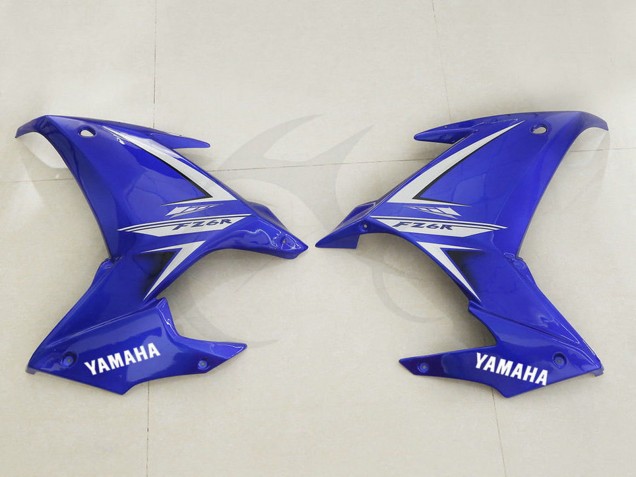 2009-2015 Yamaha FZ6R Motorcycle Fairing - Blue White UK