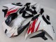 2009-2015 Yamaha FZ6R Motorcycle Fairings - White Red Black UK