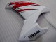 2009-2015 Yamaha FZ6R Motorcycle Fairings - White Red Black UK