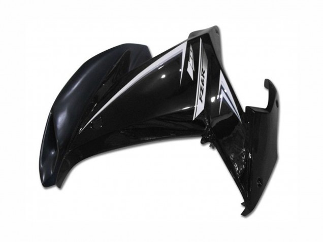 2009-2015 Yamaha FZ6R Motorcycle Fairings - Glossy Black White UK