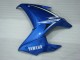 2009-2015 Yamaha FZ6R Motorcycle Fairings - Blue White UK