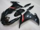 2009-2015 Yamaha FZ6R Motorcycle Fairings - Glossy Black Red UK
