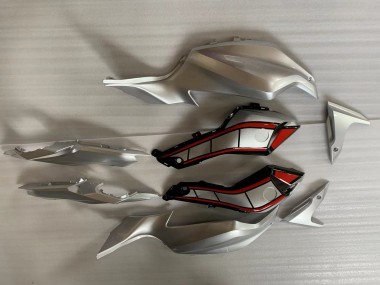 Custom 2012-2017 Yamaha MT07/FZ07 Motorcycle Fairings - Silver Red Black UK