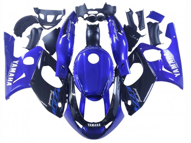 1996-2007 Yamaha YZF600R Thundercat Motorcycle Fairings - Blue Glossy Black UK