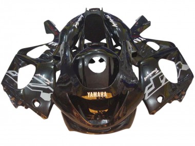Custom 1996-2007 Yamaha YZF600R Thundercat Motorcycle Fairings - Glossy Black Chameleon UK