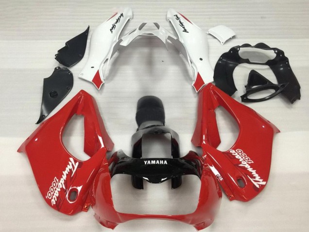 1997-2007 Yamaha YZF 1000R Thunderace Motorcycle Fairing - Red Black White Thunderace UK