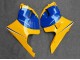 1991-1994 Yamaha TZR250 3XV Motorcycle Fairings - Yellow Blue White UK