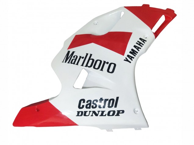 1991-1994 Yamaha TZR250 3XV Motorcycle Fairings - White Red Marlboro Castrol Dunlop UK