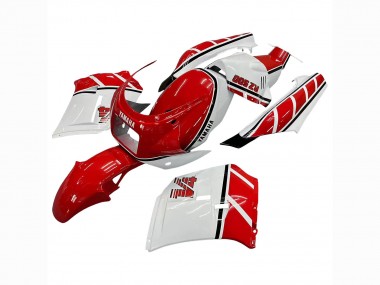 Custom 1985-1987 Yamaha RZV500 / RD500 Motorcycle Fairings - White Red Black UK