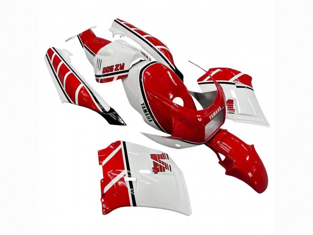1985-1987 Yamaha RZV500 / RD500 Motorcycle Fairings - White Red Black UK