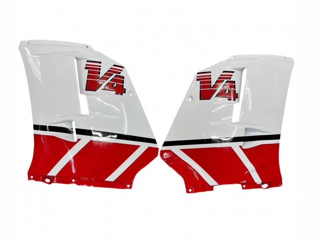 1985-1987 Yamaha RZV500 / RD500 Motorcycle Fairings - White Red Black UK