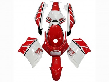Custom 1985-1987 Yamaha RZV500 / RD500 Motorcycle Fairings - White Red Black UK