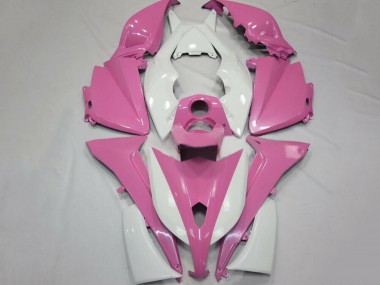 Custom 2012-2014 Yamaha TMAX530 Motorcycle Fairings - Pink White UK